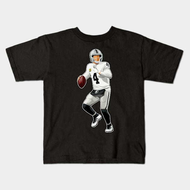 DC#4 Drop Ball Back Kids T-Shirt by GuardWall17